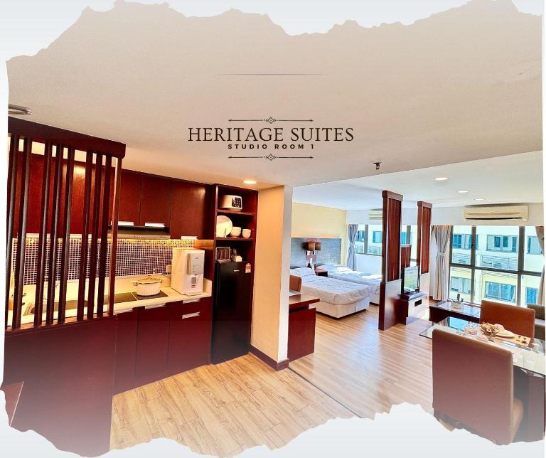 NEW HOMESTAY !! HERITAGE SUITES Near IMAGO Mall City Central , FREE HIGHSPEED WIFI & NETFLIX , KOTA KINABALU - Chambres d'hôtes Kota Kinabalu