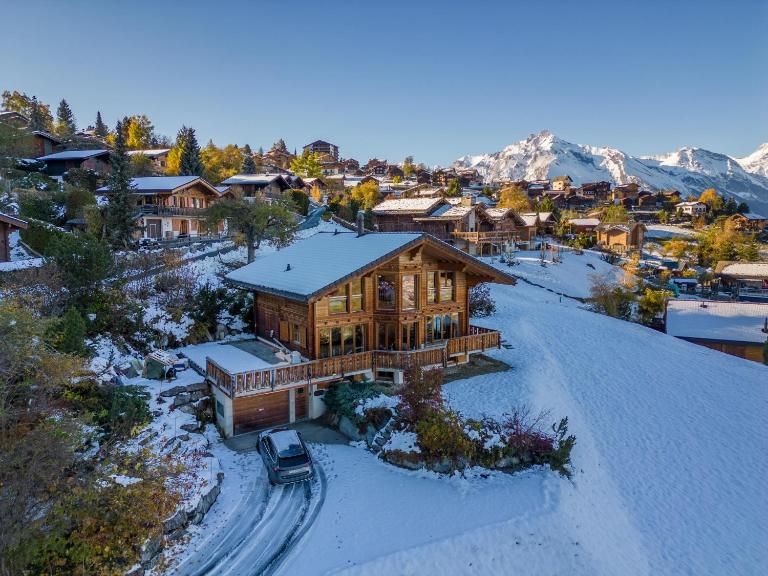 Chalet Vansamis, breathtakinng views & sauna - Ferienwohnung Basse-Nendaz