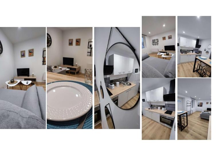 Le Celestin - Appartement centre-ville avec terrasse et salon de jardin - B&B Vichy