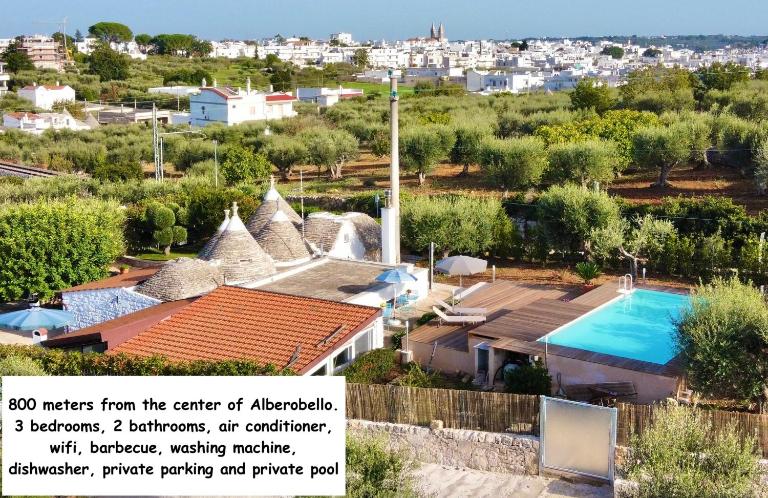 Trullo il Carrubo - Ferienwohnung Alberobello
