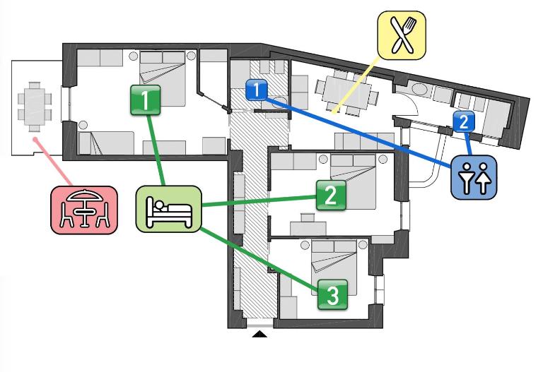 StayEasy Quadronno33 - 3 bedrooms, 2 baths - Duomo walking distance - Ferienwohnung Mailand