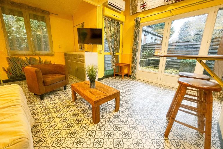 #M1 La maisonnette des 3 ponts Terrasse - Chambres d'hôtes Saint-Égrève