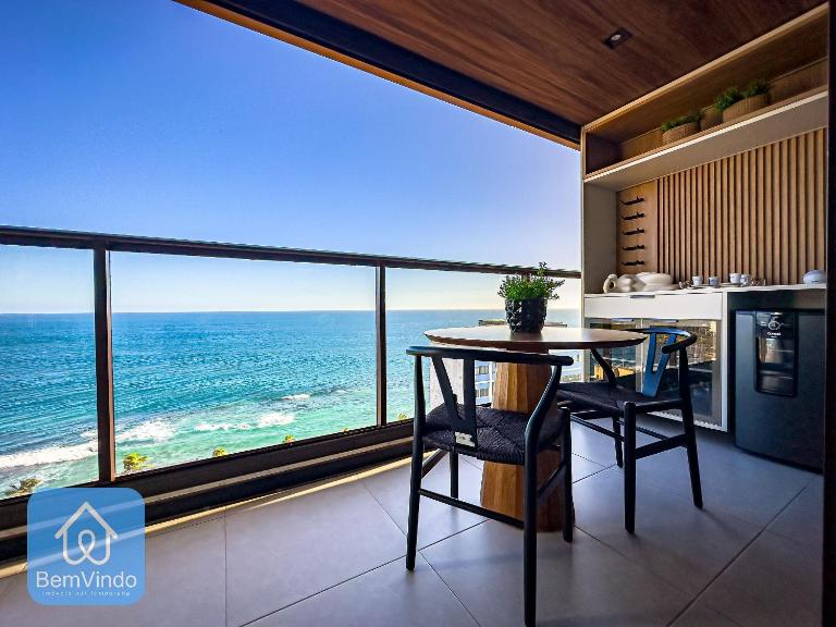 Apartamento de luxo na Barra com vista mar - Chambres d'hôtes Salvador