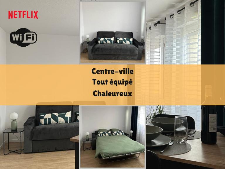 cosy moderne chaleureux équipé proche tram - Chambres d'hôtes Talence
