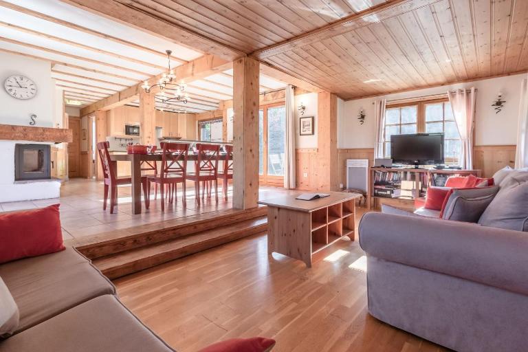 Chalet Eveland - Proche du centre-ville - Calme - Bed and Breakfast Les Houches