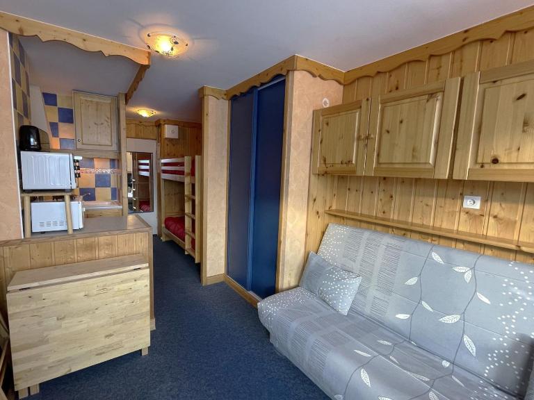 Studio 19m² pour 3 avec balcon sud, Les Menuires - FR-1-452-251 - B&B Les Ménuires