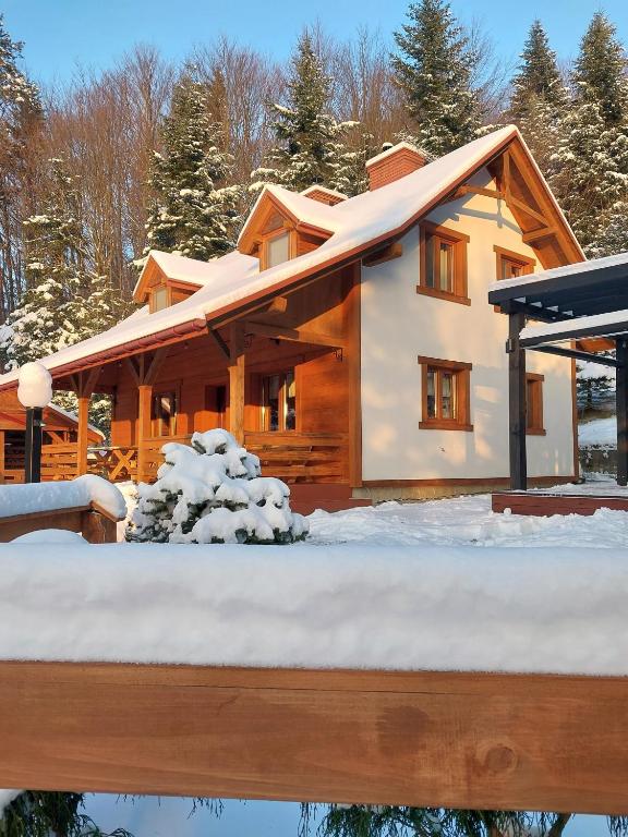 Agroturystyka - AGRODOMEK -Basen, Jacuzzi, Sauna - Chambres d'hôtes Nozdrzec