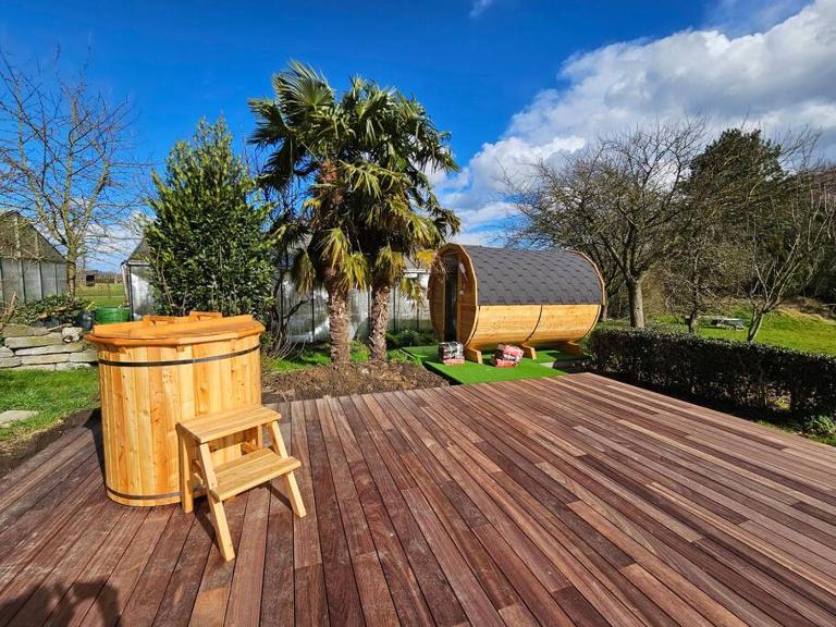 BNB Green refuge: Vakantiehuis met zeer grote tuin - Bed and Breakfast Londerzeel