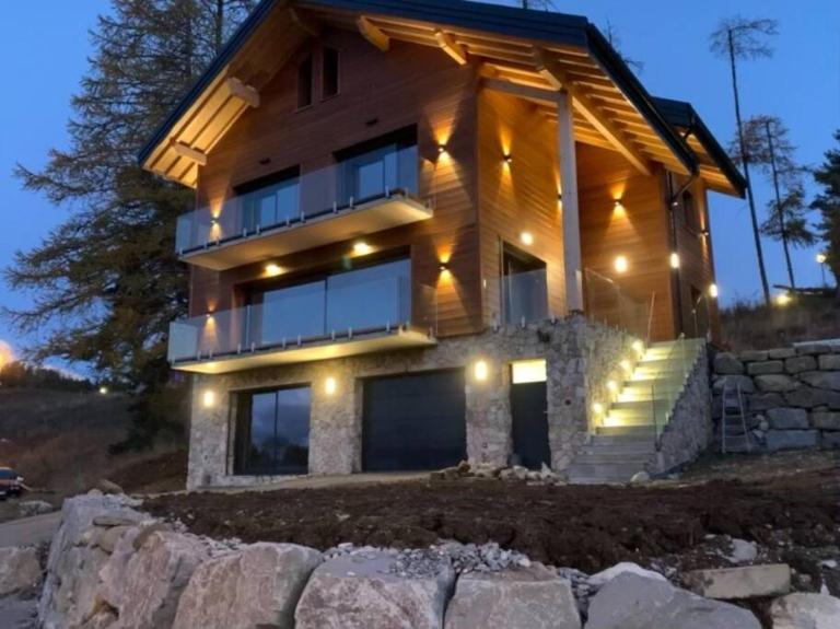 Chalet de luxe avec Sauna chez Papou - Chambres d'hôtes Saint-Étienne-en-Dévoluy