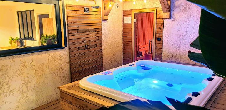 Cocon Nature Montpellier - Jacuzzi & Sauna - 300m du Tramway - B&B Castelnau-le-Lez