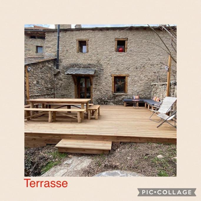 L’Eterlou Authentique partie de corps de ferme 10pers. - B&B Targassonne