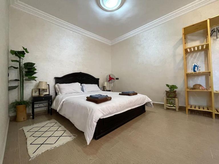 Calm & Cozy Apartment With Ocean View Terrace - Chambres d'hôtes Tamraght Ouzdar
