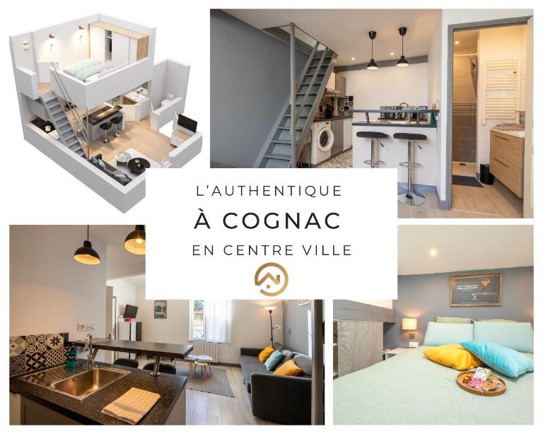L'Authentique Centre-ville Charme & Confort - Ferienwohnung Cognac
