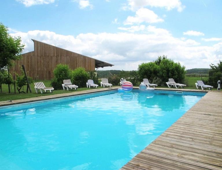 Maison contemporaine pour 12 personnes - Ferienwohnung La Sauvetat-de-Savères
