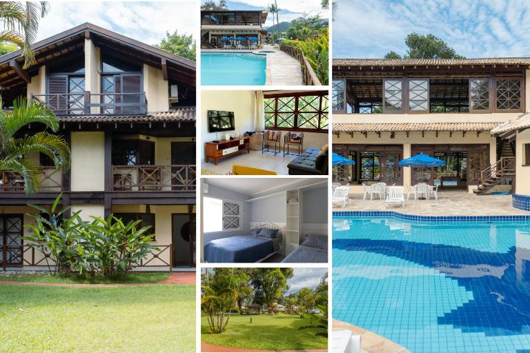 Flats de 1 e 2 dorm a 50m da Praia Maresias - Cond Lazer Completo - B&B Maresias