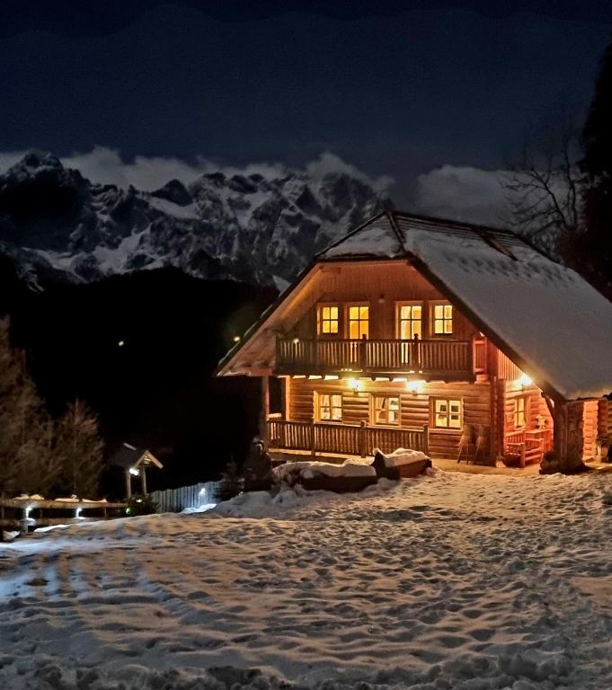 Holiday chalet "ALPINE DREAMS" with PRIVATE WELLNESS - Bed and Breakfast Solčava