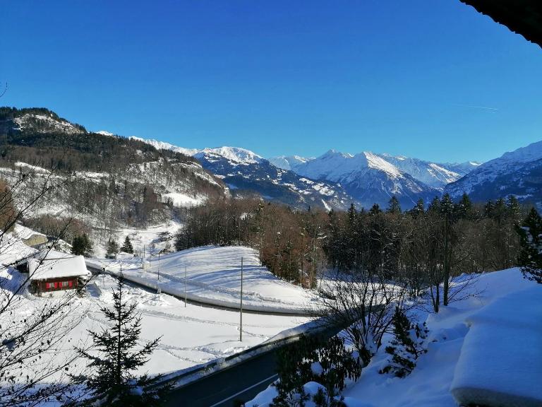 Gemütliche FeWo mit Sauna inmitten der Berge - Ferienwohnung Meiringen