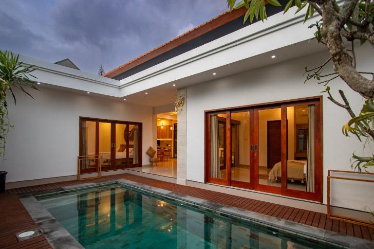 Sundaze Villas - Cozy Stay in Canggu with Private Pool - B&B Kerobokan