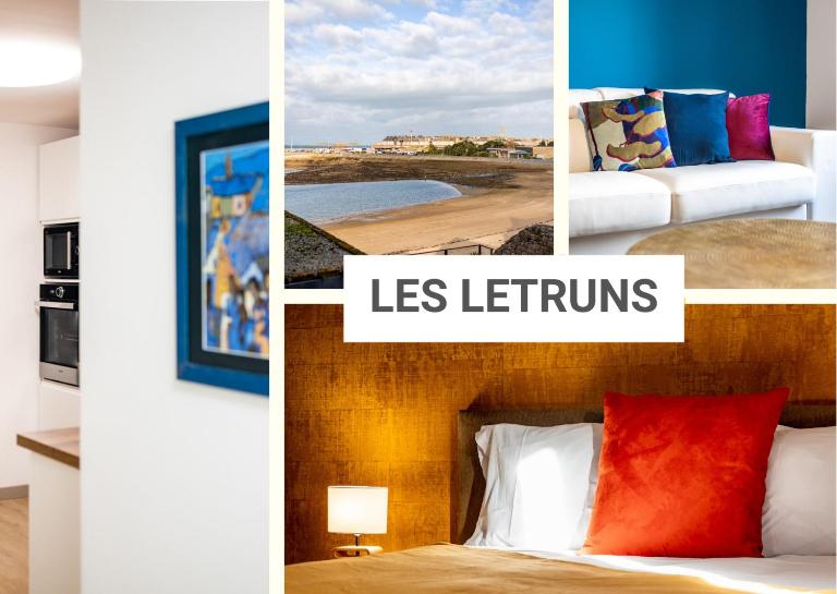 Les Létruns - Appart - 3 pers - Vue sur la mer - Chambres d'hôtes Saint-Malo