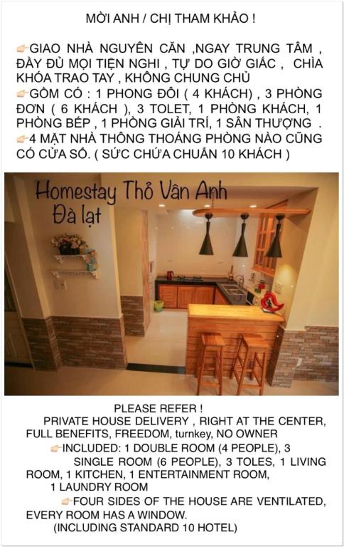 Home Thỏ Vân Anh - B&B Ðà Lạt