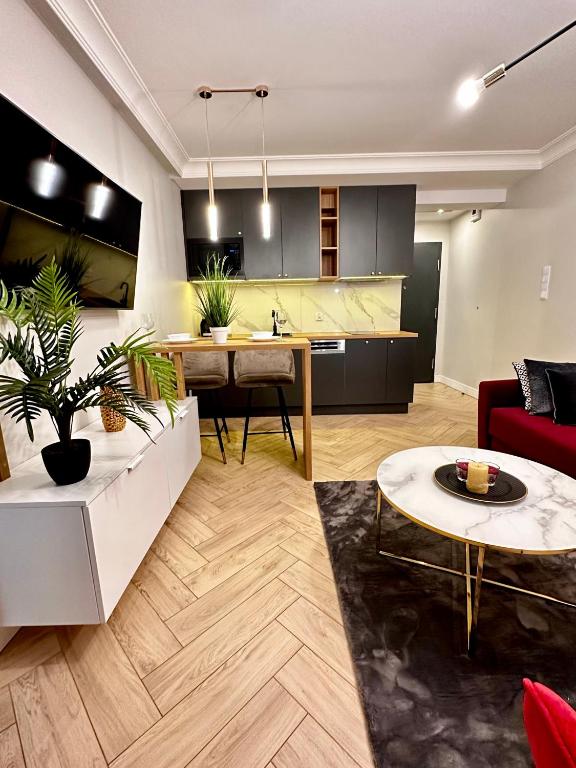 Apartamenty Kielce- APARTAMENT RUBIN przy zalew kielecki, faktura, parking, centrum - Ferienwohnung Kielce