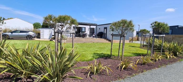 Chalet pour 6 dans un domaine avec piscine - Bed and Breakfast Bretignolles-sur-Mer