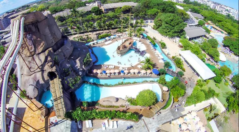 Piazza diRoma com acesso Acqua Park, Splash e Slide -R - Luciana - Chambres d'hôtes Caldas Novas