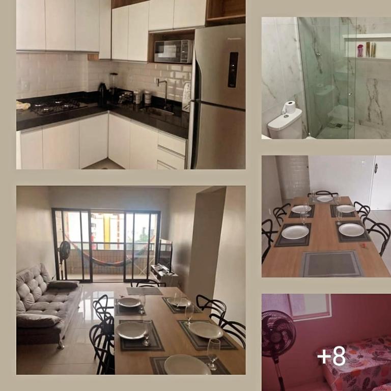 Apart Verdemar Confort com 3 quartos para ate 8 pessoas moderno e funcional e apenas poucos passos da praia - B&B Maceió