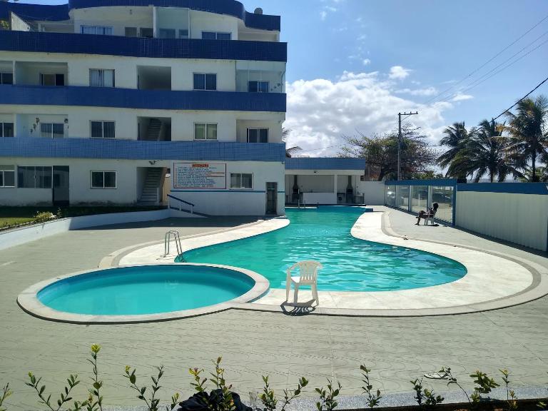 Apartamento Dois Quartos Frente para o Mar e Piscina Village das Ondas - Chambres d'hôtes Piúma