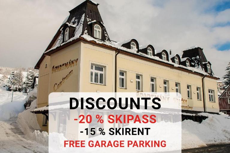 Apartmány Centrum with Garage - Chambres d'hôtes Rokytnice nad Jizerou
