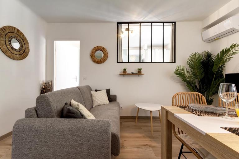 016- T2 Tropisme, Appart 1 chambre,Clim,Wifi,Parking - B&B Montpellier