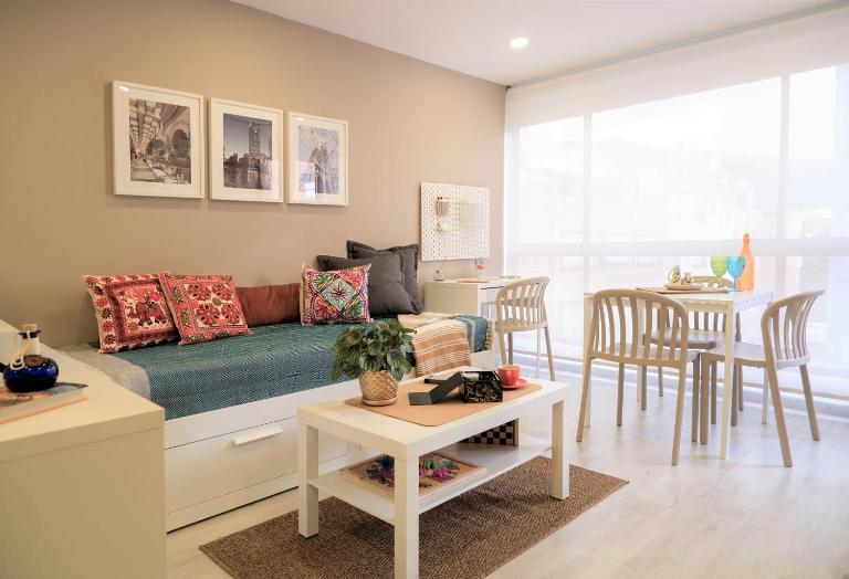 The Petit Flat - Bright & stylish studio apartment near Unicentro - B&B Bogotá