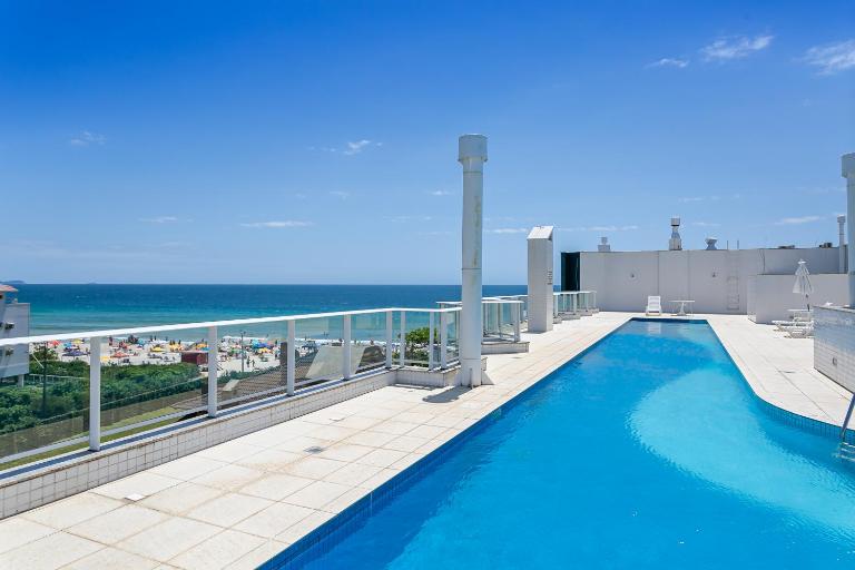 Aquarelle by Viva - Prédio nos Ingleses pé-na-areia com piscina - Bed and Breakfast Florianópolis