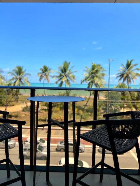 Frente Mar na rua show da virada Apartamento Luxuoso na praia de Cabo Branco - B&B João Pessoa