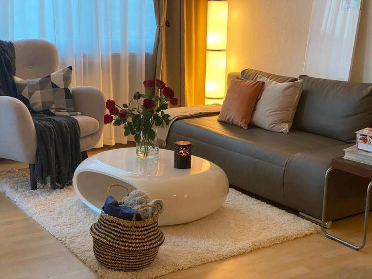 Stylish flat close to Basel with a stunning view - B&B Weil am Rhein