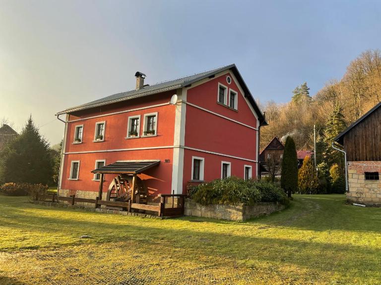 Güntherův mlýn - Chambres d'hôtes Jetřichovice