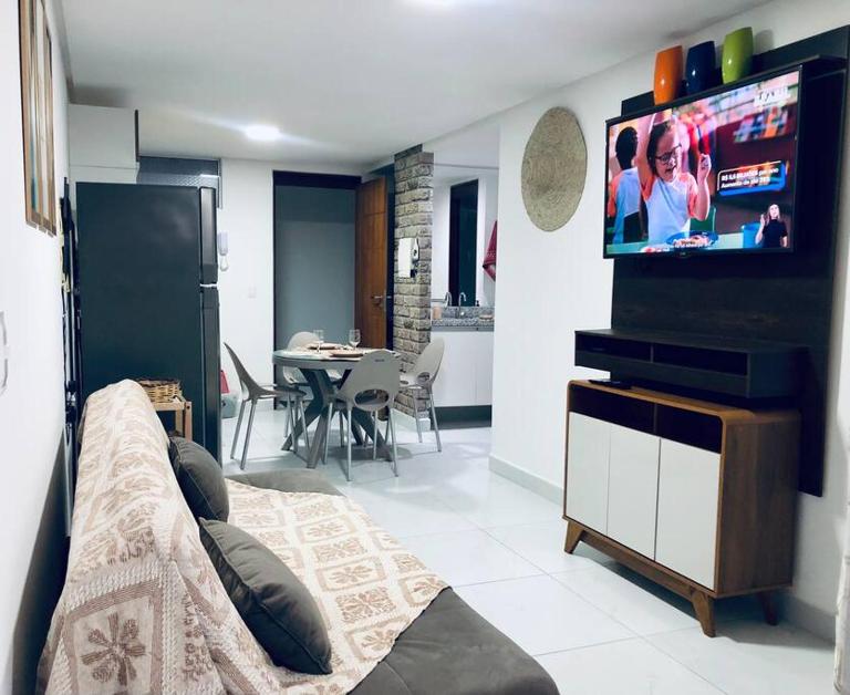 Lugar Aconchegante e Central a 1.200mts do Busto de Tamandaré - Ferienwohnung João Pessoa