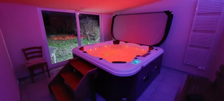 Maison bord de Marne pour 10 personnes avec jacuzzi - B&B Châlons-en-Champagne