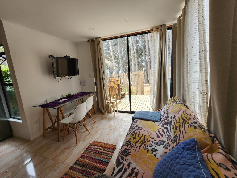 Cabañita El Canelo con Vista al Mar - Ferienwohnung Algarrobo