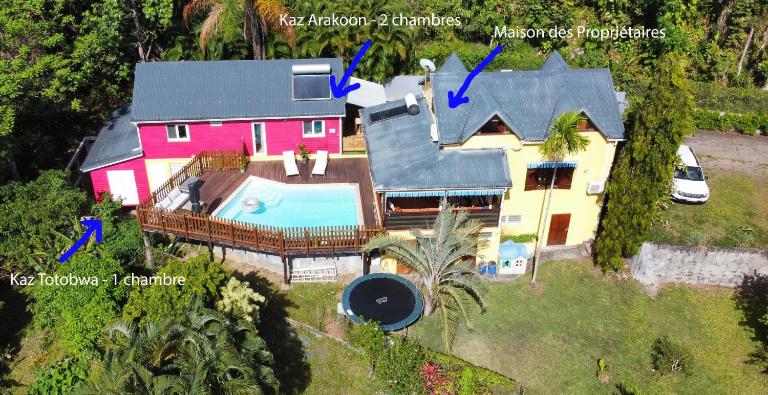 Kaz Kalina - Gîtes avec piscine partagée - B&B Village