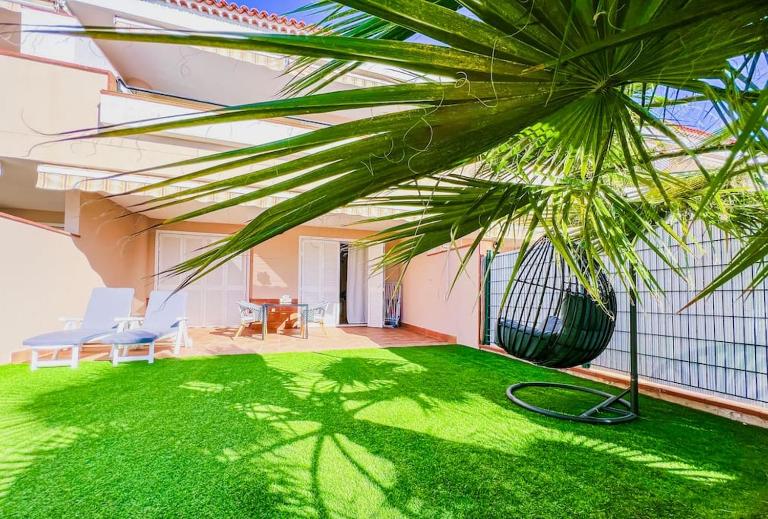 Fantastic Ocean View Apt, AC! Parking! Terrace! PA86 - B&B Puerto de Santiago