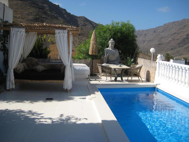 Casa del Molino , Ferienbungalow mit Privat-Pool exclusiv - B&B Mogán