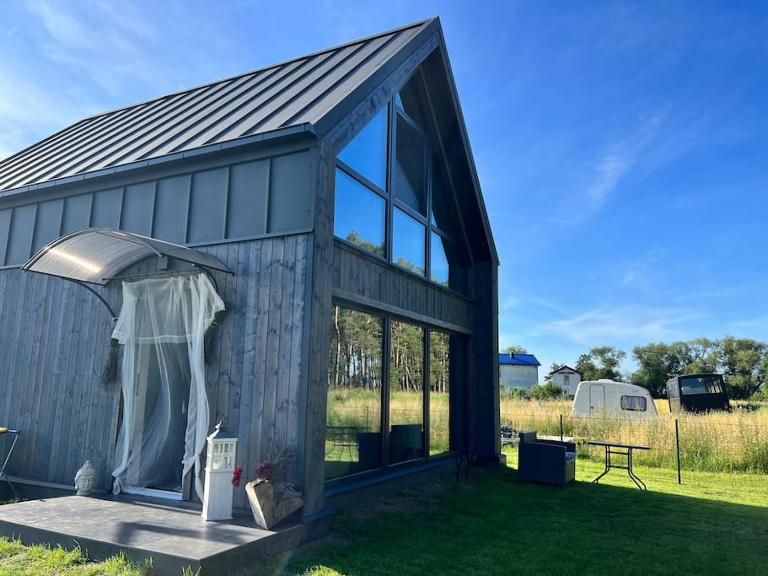 Ferienhaus“ Blaues Wunder“ am Wasser mit Grill - Ferienwohnung Nowe Warpno