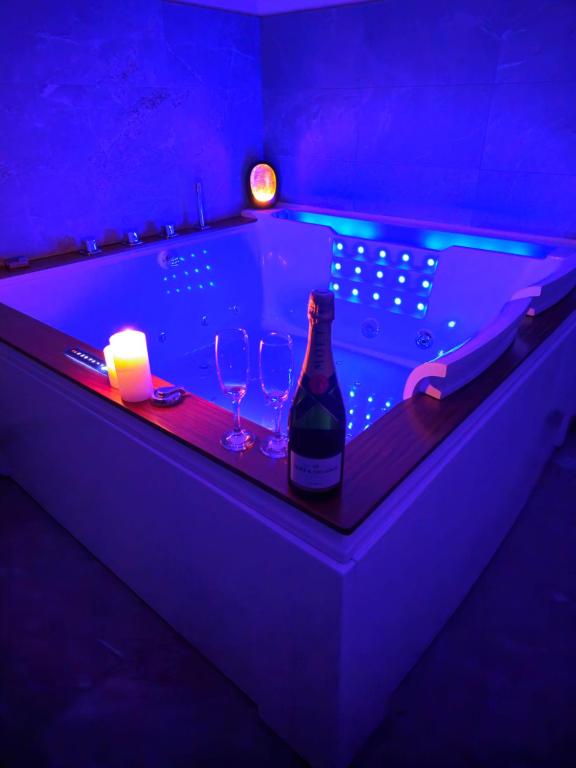 Loft de luxe le Chic, Grand jacuzzi, Vue port de plaisance - B&B Saint-Valery-en-Caux