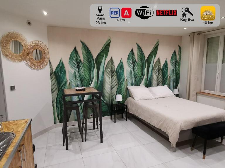 Studio cosy proche Paris et Versailles - Chambres d'hôtes Le Port-Marly