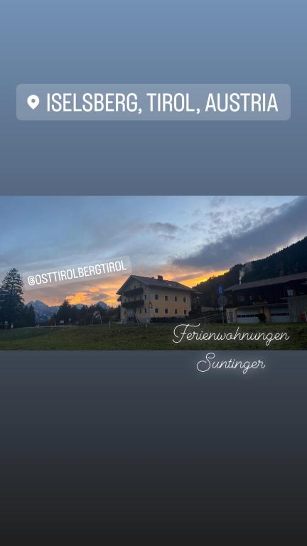 Ferienwohnung Suntinger - B&B Iselsberg