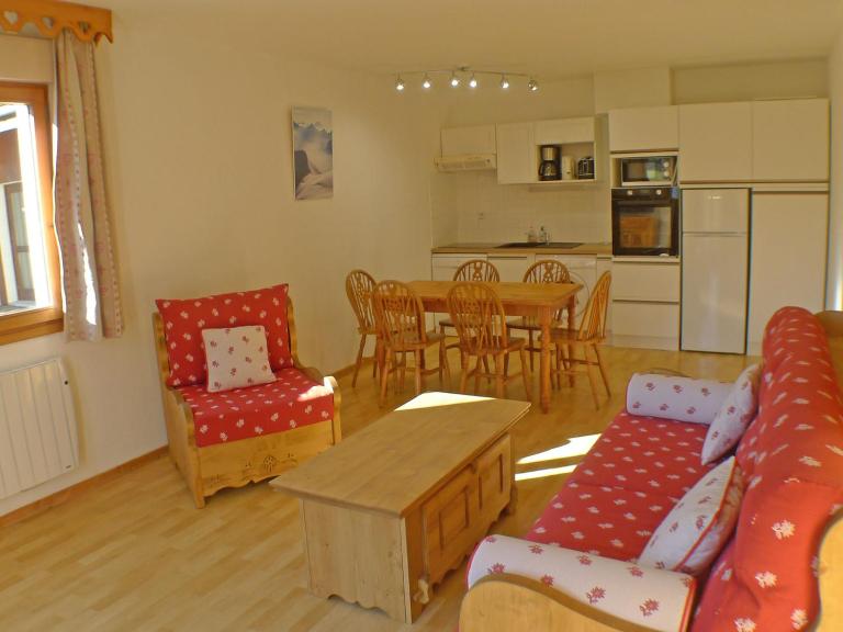 3 pièces avec terrasse, animaux admis, parking – Samoëns - FR-1-629-137 - B&B Samoëns