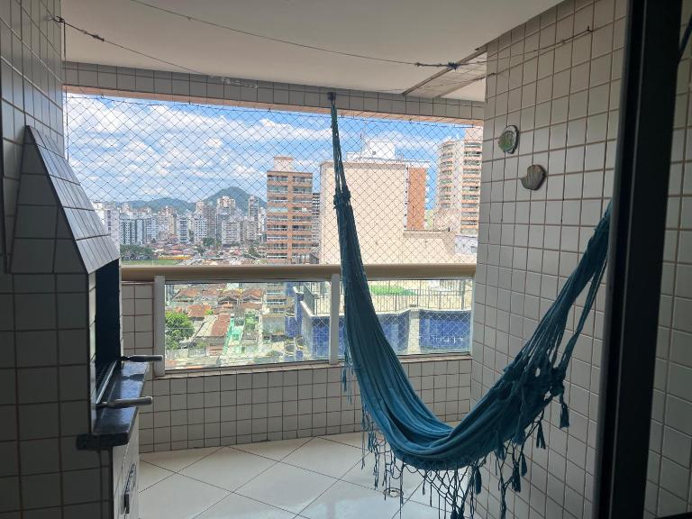 Apto com Churrasqueira - Bed and Breakfast Praia Grande