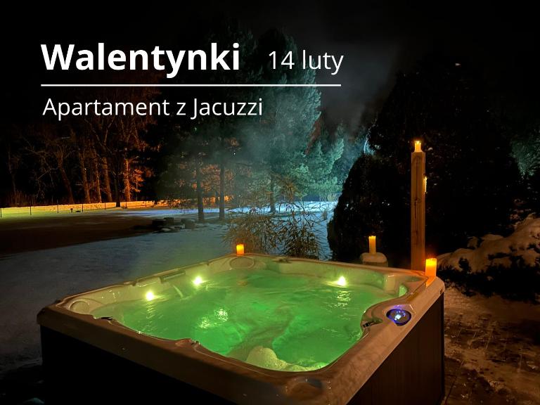N39 - Apartament z JACUZZI i Kominkiem przy Lesie - Moszna - Chambres d'hôtes Mszana