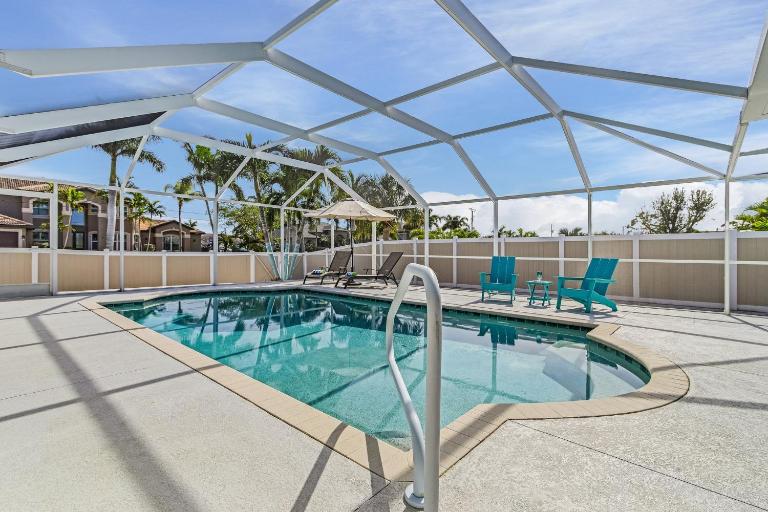 Relax & Unwind in Great Location, Bicycles, Heated pool - Villa Green House - Roelens - B&B Cape Coral